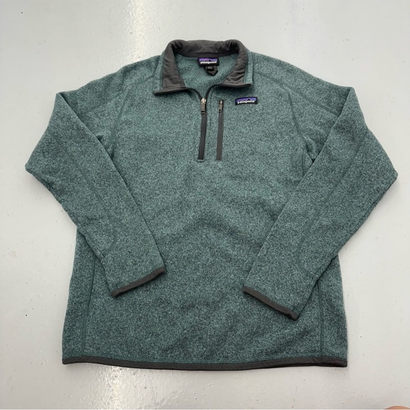 Patagonia Other - Patagonia Better Sweater 1/4 Zip Pullover Green Mens Medium